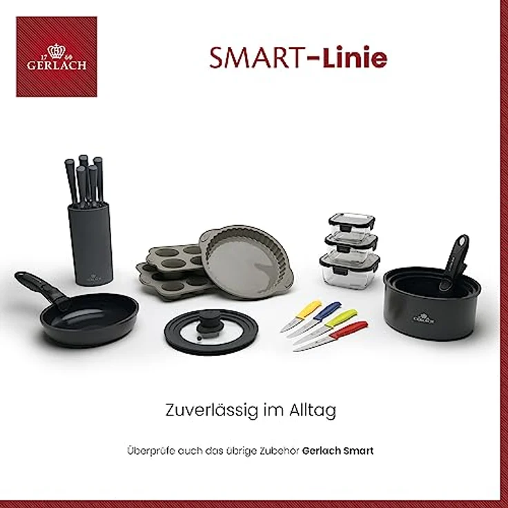 Gerlach Satz 5 MESSER 994 M SMART IN GRAPHITE-BLOCK – Bild 7