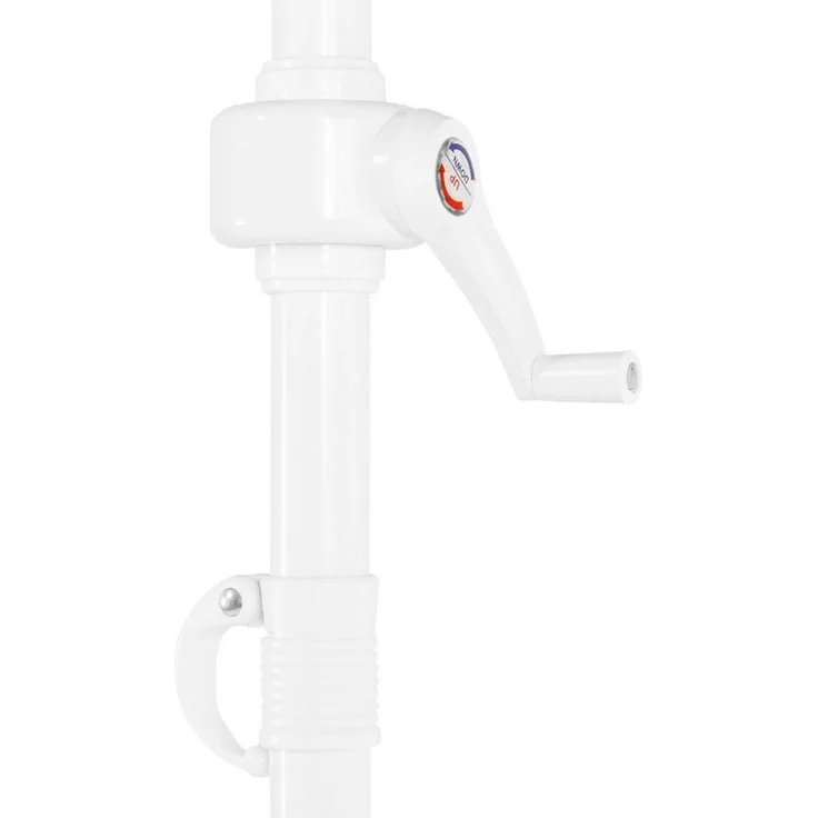 ONDIS24 Marktschirm 1,8 Meter Sonnenschutz Sonnenschirm, Knick-Gelenk, UV 50, 32 mm Rohr, 100% aus Polyester (160g/m) – Bild 3
