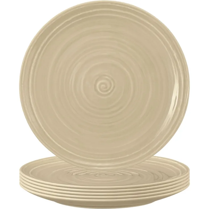 Seltmann Weiden Terra Brotteller ø 17,7 cm sandbeige 6er Set
