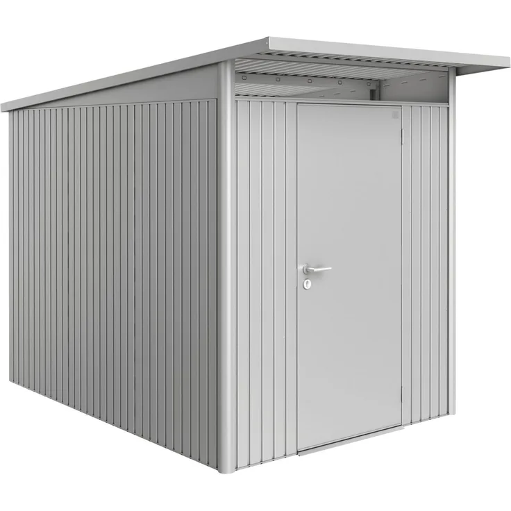 Biohort Gerätehaus AvantGarde, A3: 180 x 300 x 218 (b x t x h) cm, silber-metallic