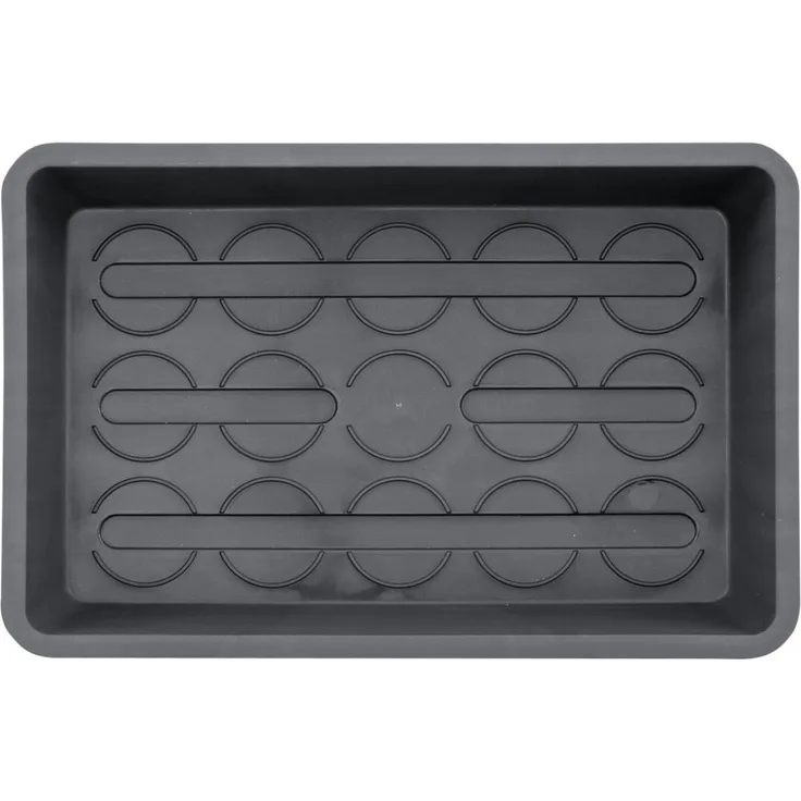 SIENA GARDEN Pikier- und Anzuchtschale 29x19x6 cm PP, anthrazit