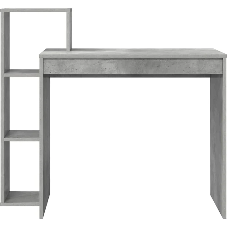 vidaXL Schreibtisch Beton Grau 100 x 40 x 90 cm Holzwerkstoff 869317 – Bild 4