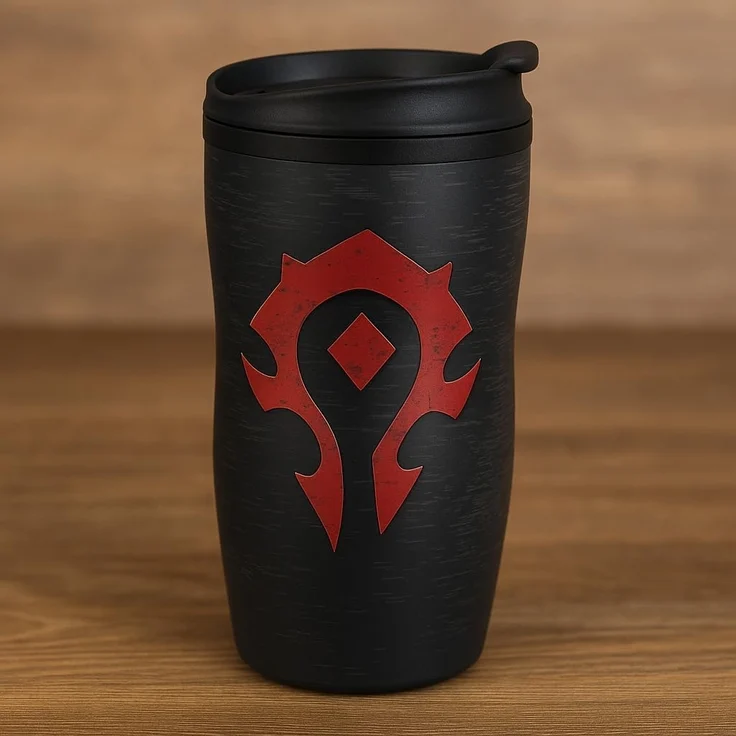 ABYstyle Tasse WORLD OF WARCRAFT - Travel Tasse/Becher Horde – Bild 2