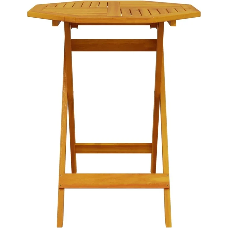 vidaXL Klapp Bistro Set 3 stk. Braun Massivholz Akazie 3375698 – Bild 9