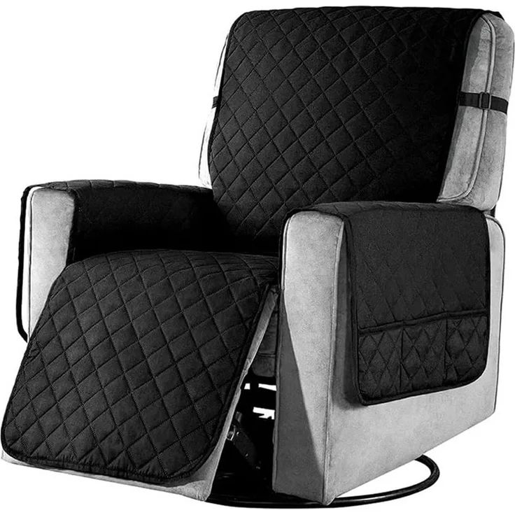 ANYSUN Sesselschoner Liegesofa Sesselbezug, Sesselschoner mit Taschen Sesselüberwurf, Wasserdicht,Anti-Schmutz Waschbar Sesselschutz für Hunde Haustiere