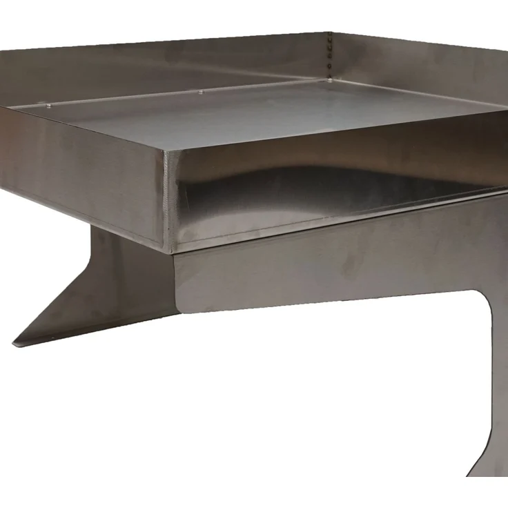 Mendler 'HWC-G60' Mähroboter Garage mit Pflanzkasten, Metall, 37 x 60 x 70 cm, Silber – Bild 5