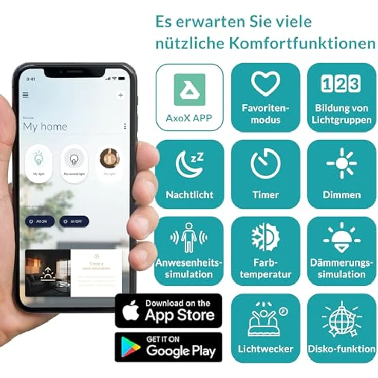 EGLO connect.z Smart-Home LED Panel Salobrena-Z, 120 x 30 cm, ZigBee, App und Sprachsteuerung Alexa, warmweiß-kaltweiß, dimmbar, Holz Deckenlampe Natur – Bild 6