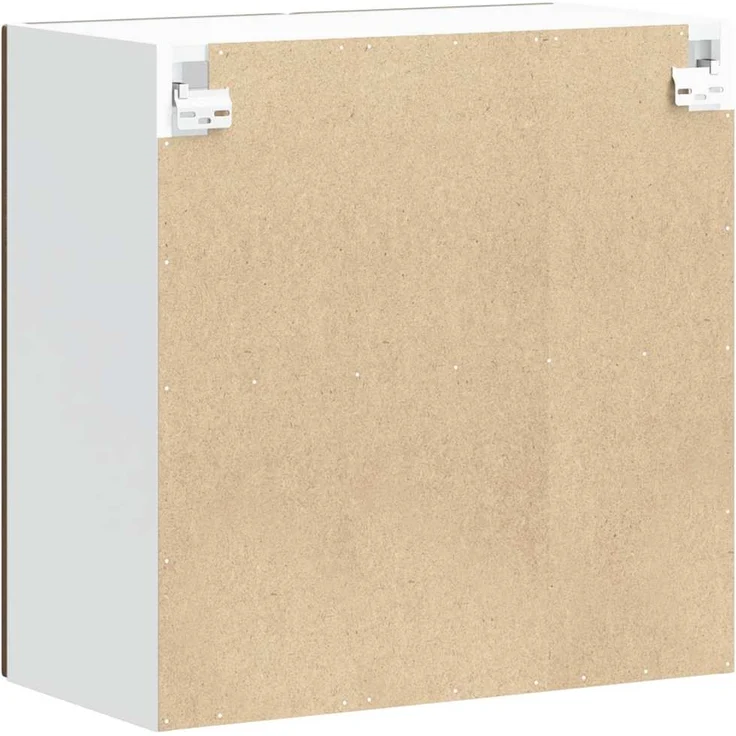 vidaXL Küchen-Hängeschrank mit Glastür Lucca Braun Eichen-Optik 853914 – Bild 7