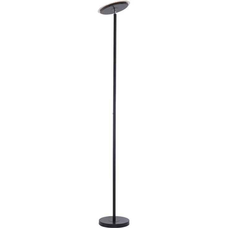 LED Deckenfluter, schwarz, Touchdimmer, Höhe 181 cm – Bild 6