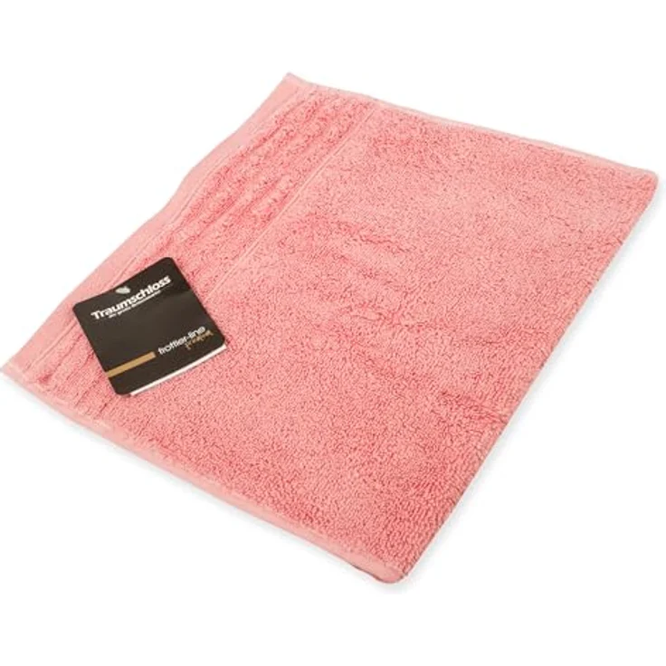 Traumschloss Gästehandtuch Premium-Line, Frottier (1-St), 100% amerikanische Supima Baumwolle mit 600g/m², Pink – Bild 2