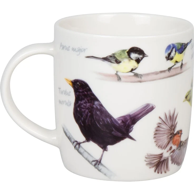 KÖNITZ 1172752976 Becher Natures Diversity - SINGVÖGEL 400 ml aus Bone China Porzellan / Artenvielfalt – Bild 2