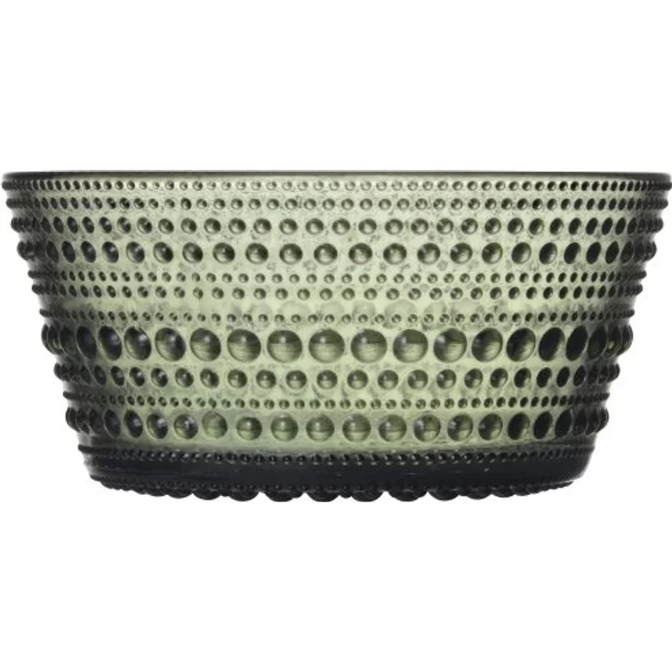 Iittala Schale Kastehelmi Glas Pine Green (11x5 cm) 1070589 – Bild 1