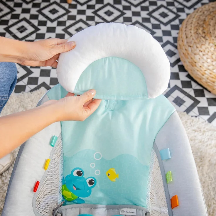 Baby Einstein, Ocean Explorers Musikalische Babywippe Babyschaukel, Kick to It Neptune, Unisex, fr Kinder von 0-6 Monaten bis zu 9kg – Bild 9