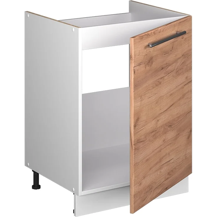 Spülenunterschrank Fame-Line Goldkraft Eiche/Weiß 60 cm Vicco – Bild 6