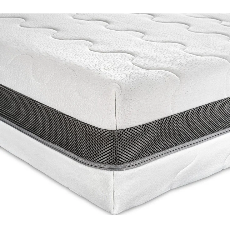 Sleepneo Orthopädische Matratze 140x200 H4 H3 - Höhe 18cm - 7 Zonen Kaltschaummatratze 140x200 mit Aloe Vera Doppeltuchbezug, OEKO-TEX 100 zertifiziert – Bild 2