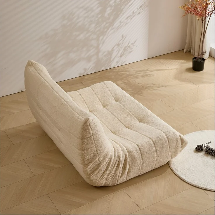 OKWISH Sitzsack 2-Sitzer Lazy-Sofa (Ergonomischem Design und maximalem Komfort, 1 St, perfekt für Entspannung und moderne Wohnstile), Ideal für Wohnzimmer und kleine Räume – Bild 3