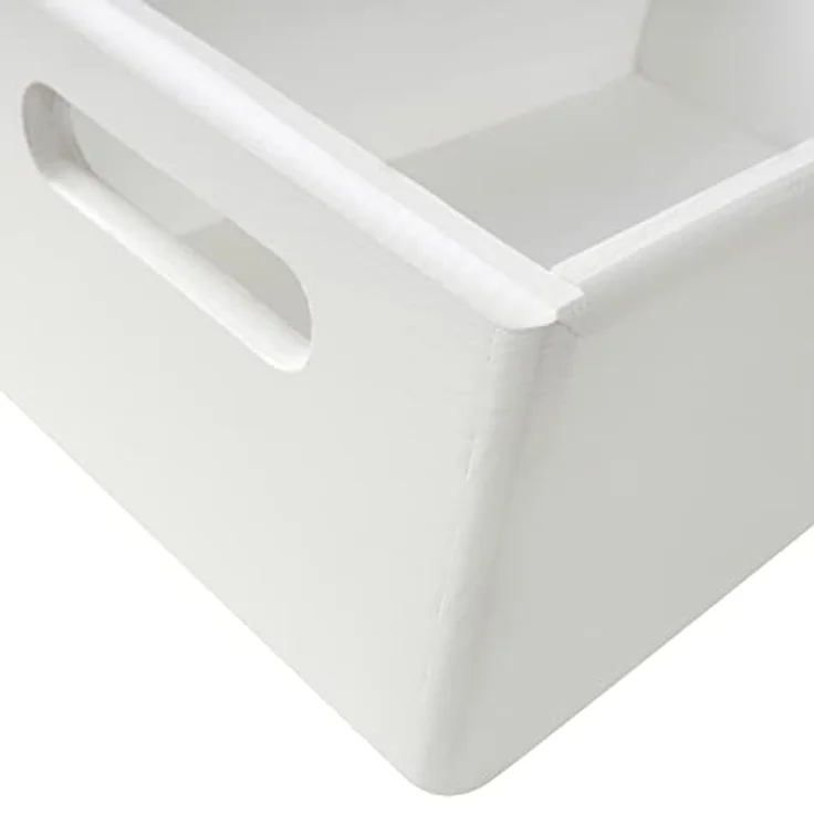 Creative Deco Holzkiste Obstkiste Korb 30x20x13cm (1cm) mit Griffen ohne Deckel, mit Griffen, ohne Deckel – Bild 7