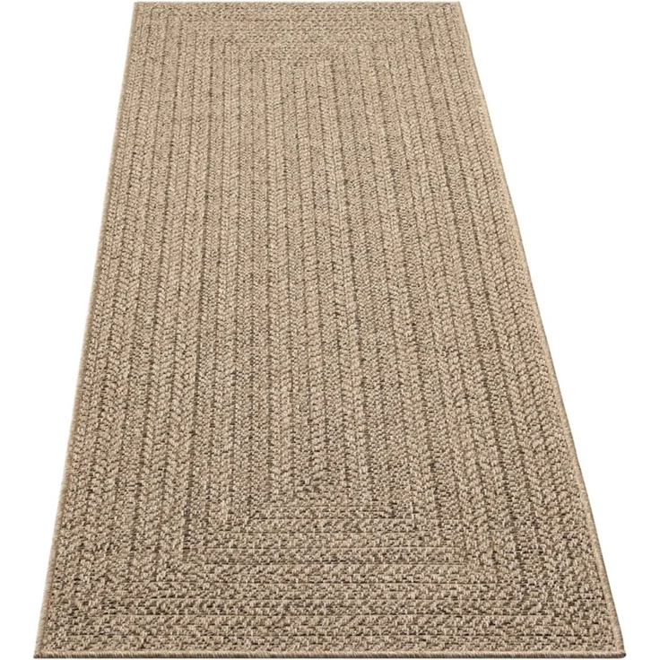 merinos Teppich Kenzy 2, rechteckig, Höhe: 10 mm, robuster In- und Outdoor Teppich im natürlichen Jute-Look, wetterfest – Bild 1