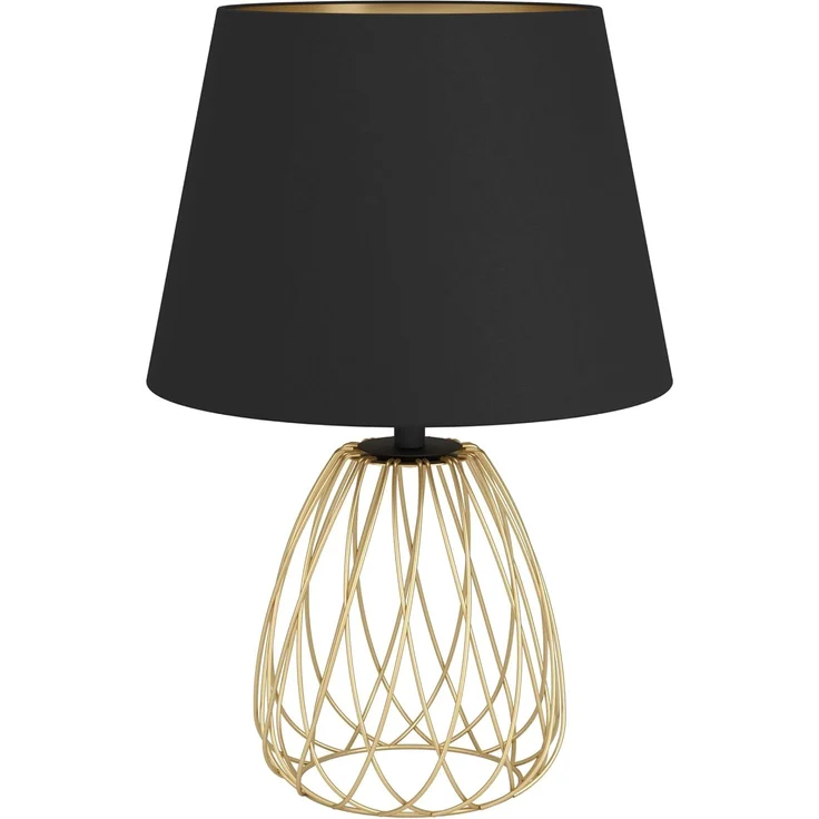 EGLO Tischleuchte JAZMINIA DH 30x45.50 cm schwarz Tischlampe Klemmleuchte Schreibtischleuchte Schreibtischlampe – Bild 1