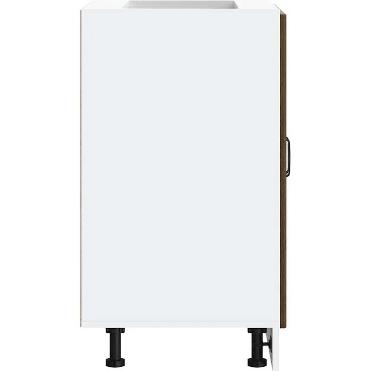 vidaXL Spülenunterschrank Lucca Braun Eichen-Optik Holzwerkstoff 853684 – Bild 5