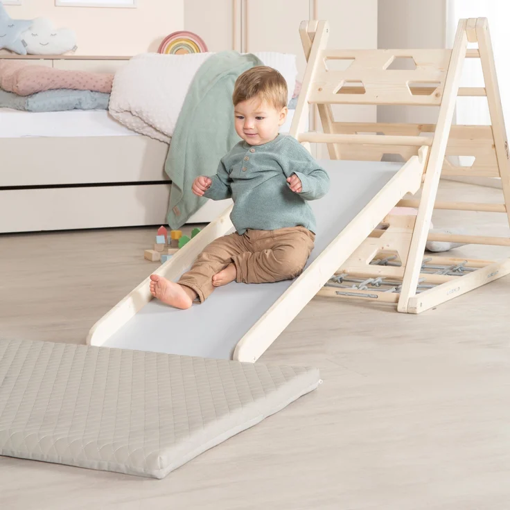 roba Spielmatte 'Luxe' 78 x 100 cm - Zubehör für Kletterdreieck & Kletterturm - Beige – Bild 5