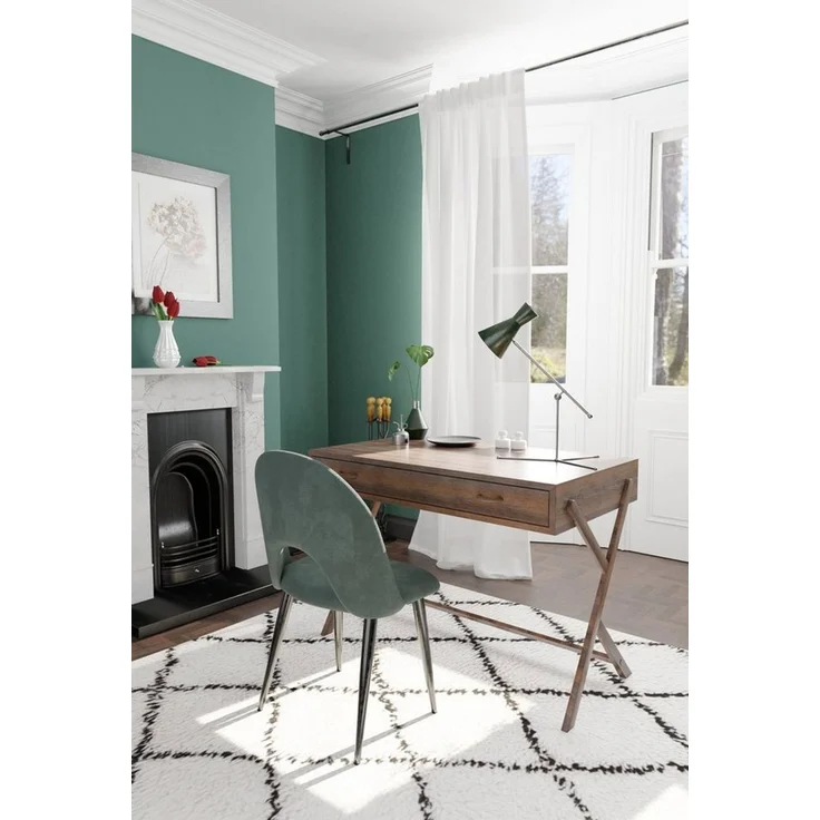 HOMING Gardine Lisa (1 St), verdeckte Schlaufen, transparent, uni, Wohnzimmer, Schlafzimmer, transparent – Bild 2