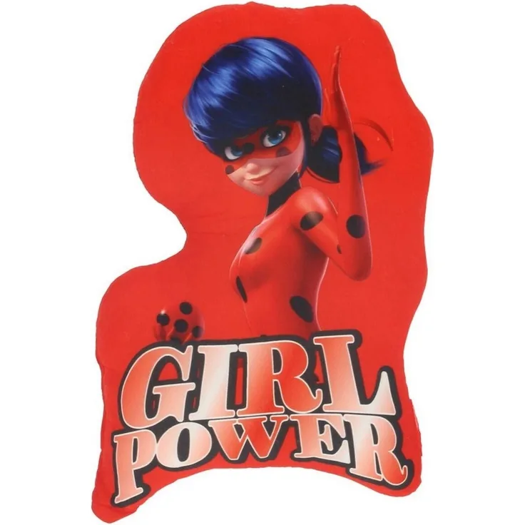 Miraculous Ladybug Dekokissen Velours Kissen Ideal zum Kuscheln und Dekorieren