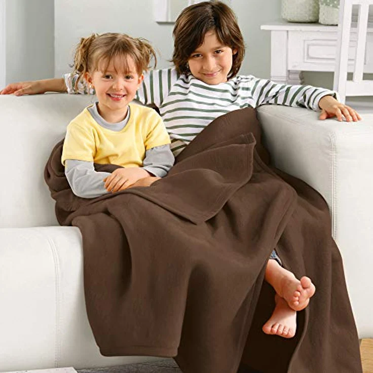 Wohndecke Wohndecke "Triest", Erwin Müller, Baumwollmischung Uni – Bild 5