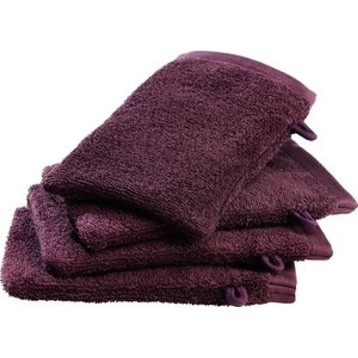 Erwin Müller Waschhandschuh Waschhandschuh "Ludwigsburg" 4er-Pack, Frottier, Walk-Frottier Uni – Bild 6