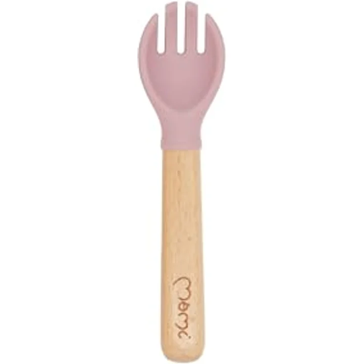 MoMi Kindergeschirr mit Essbesteck AMI, 6-teiliges Set: Lätzchen, Löffel, Gabel, Teller, Schüssel 360 ml, Becher 180 ml, aus Silikon, spülmaschinenfest und mikrowellengeeignet – Bild 19