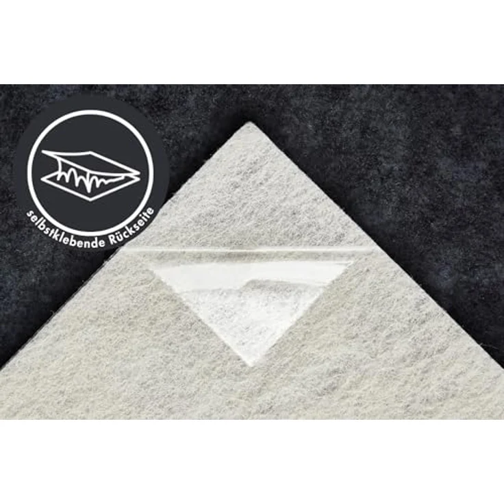 Andiamo Teppichfliese Colmar Nadelfilz, quadratisch, Höhe: 4 mm, 40x40 cm, selbstklebend, robust & strapazierfähig, 25 Stück (4 qm) – Bild 5