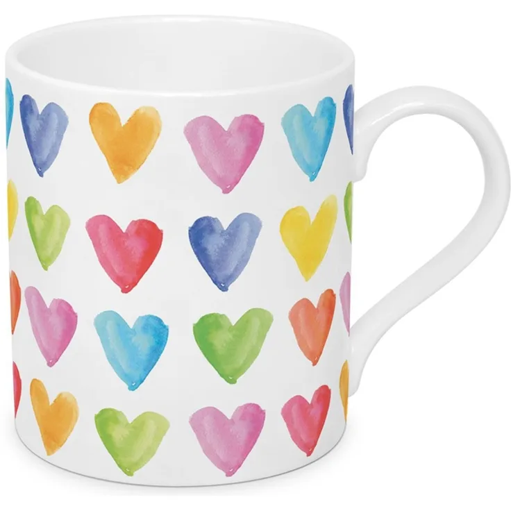 Paperproducts Henkelbecher FBC Aquarell Hearts