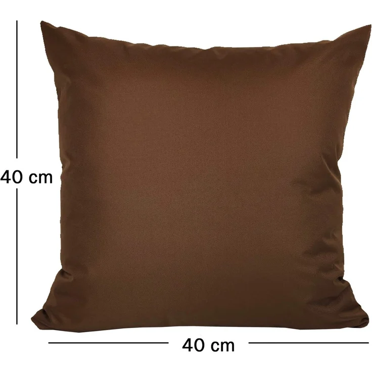 JACK Kissenbezüge 2er Set 40x40cm Outdoor Wasserfest, (2 Stück), 2x Kissenhülle, strapazierfähig, wasserabweisend, Innen & Außen – Bild 2