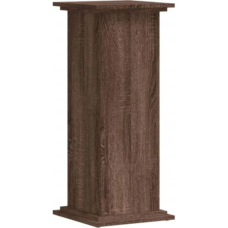 vidaXL Pflanzenständer Eichen-Optik 33x33x80 cm Holzwerkstoff 852975 – Bild 1
