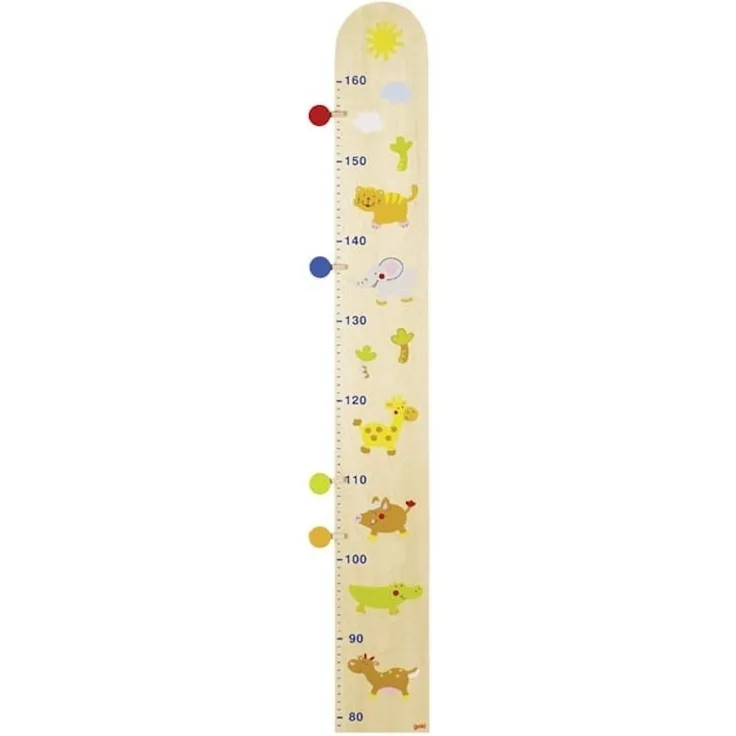 Gollnest & Kiesel 'Dschungelfreunde' Messlatte, gelb