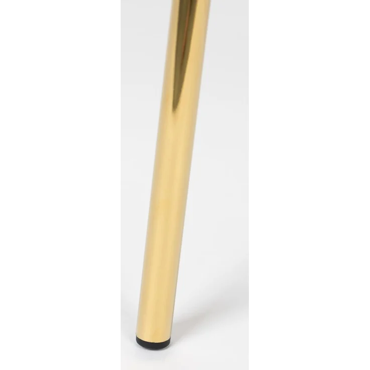 Esszimmerstuhl Jolien im 2er-Set, Dunkelgrün mit goldenem Metallgestell, Stoffbezug, für Wohnzimmer, 48 x 56 x 77 cm – Bild 10