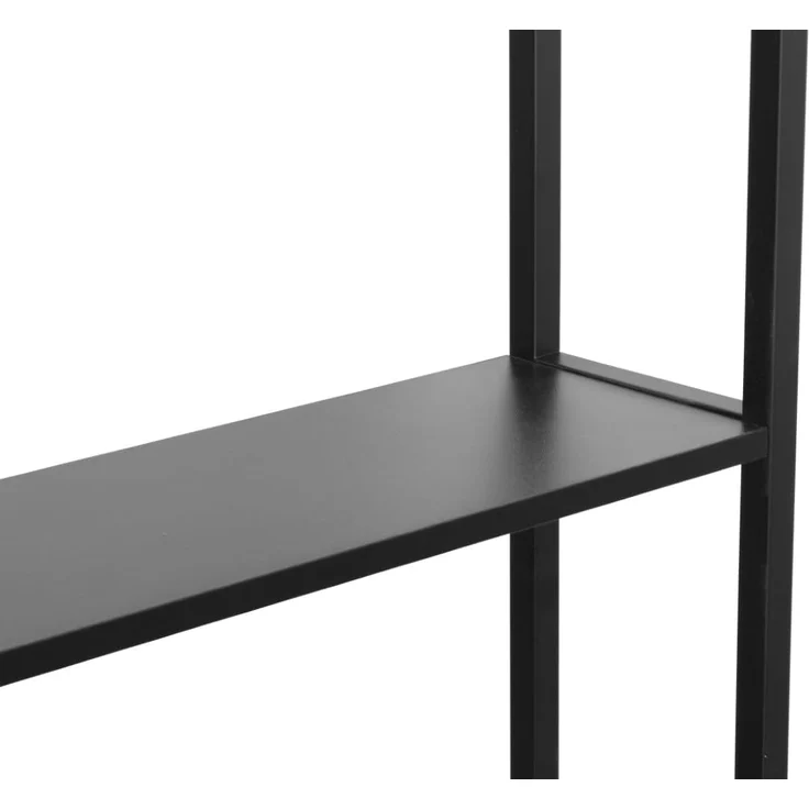 trendteam smart living - Lorin - Hochregal - Schwarz - Standregal mit 6 offenen Fächern - (BxHxT) 51 x 190 x 30 cm - bietet viel Stauraum – Bild 7