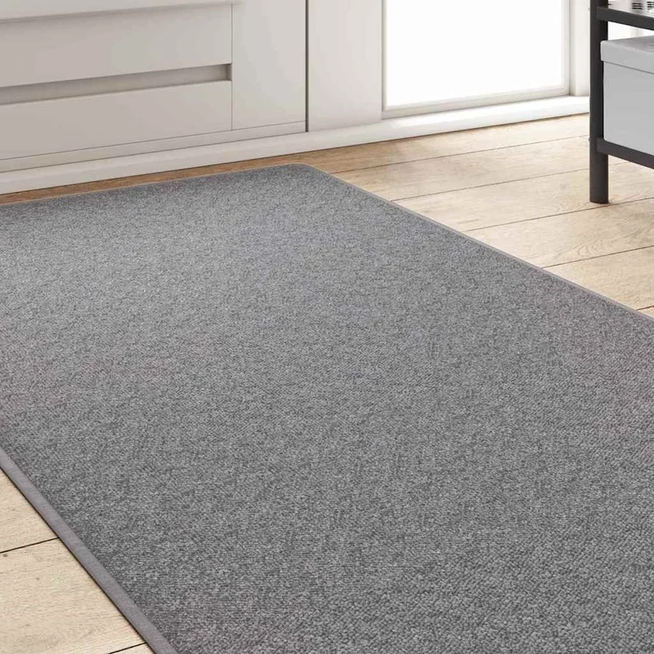 vidaXL Teppichläufer Hellgrau 80 x 500 cm 100% Polypropylen 42011377 – Bild 2