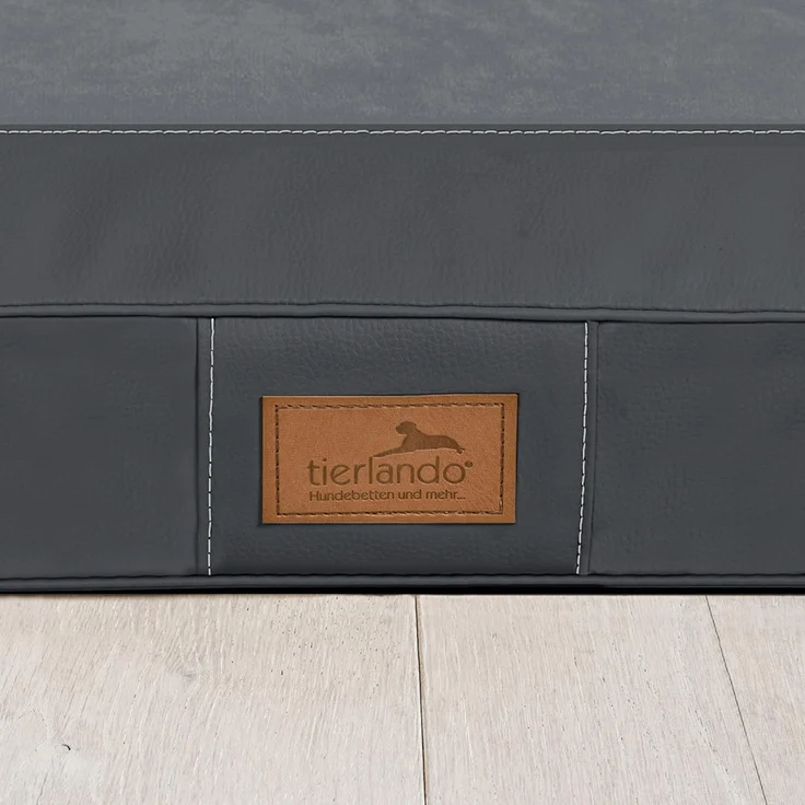 OSCAR VIP Orthopädische Hundematratze - 02 Graphit, 120x90cm – Bild 5