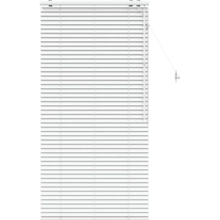 vidaXL Venezianische Jalousie Weiß 75 x 160 cm 35 mm 42015411 – Bild 2