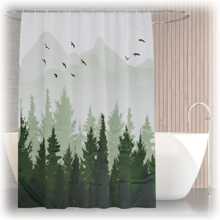 Duschvorhang 180x200 cm mit Motiv 10050433_1572 – Bild 1