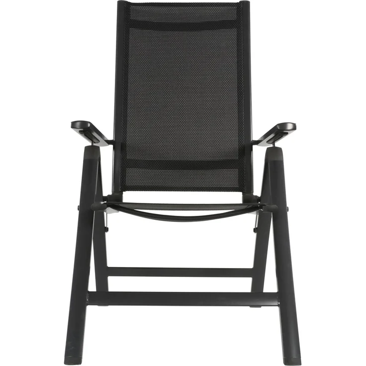 Relaxsessel Gartensessel Hochlehner CARINO Gestell Aluminium anthrazit – Bild 4