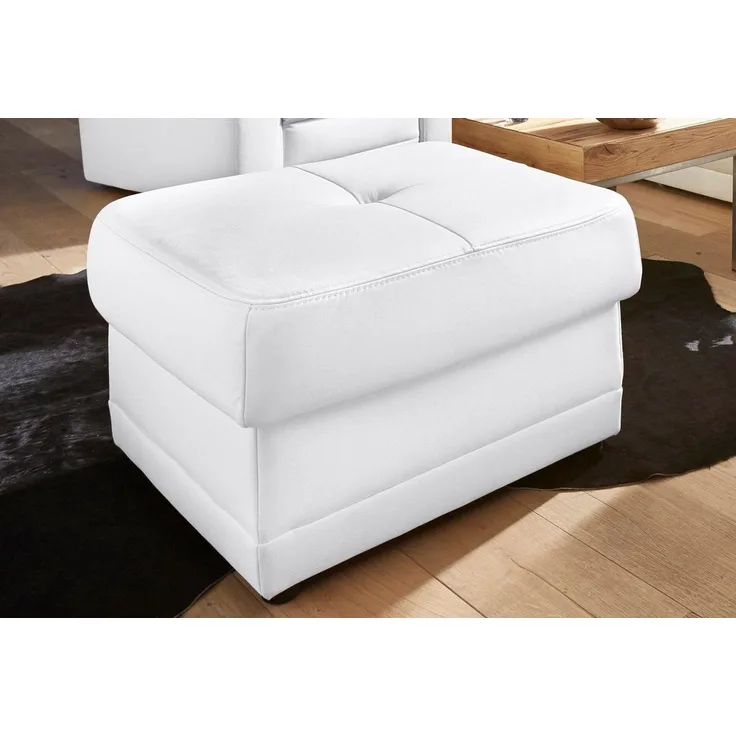 exxpo - sofa fashion Hocker Lotos komfortabler Hocker mit tollen Verarbeitungsdetails