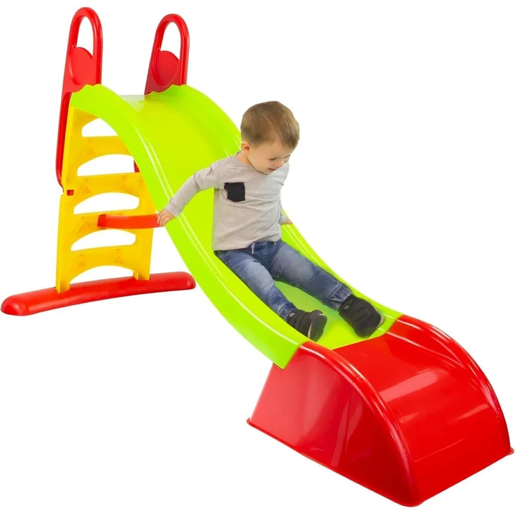 Mochtoys Kinderrutsche 10832/12199 Rutschlänge 180 cm Wasserrutsche rutschfest grün – Bild 4