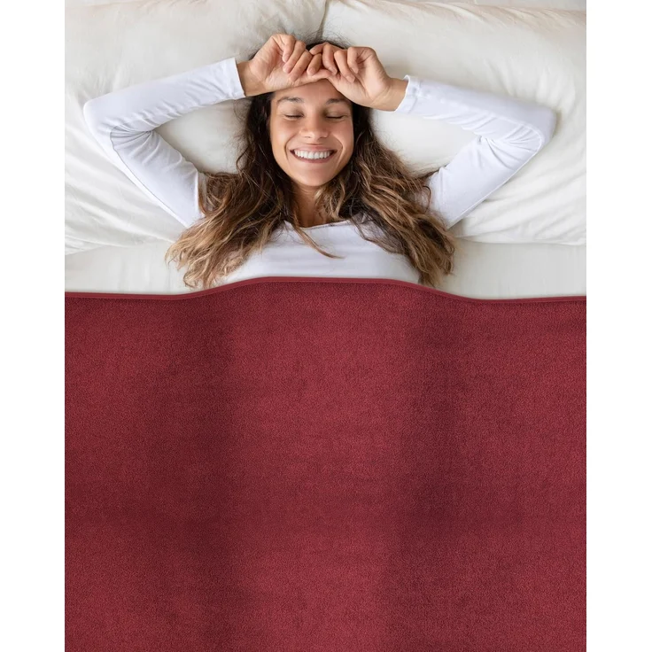 Wohndecke Frotteedecke 100% Baumwolle - Sommerdecke, Kuscheldecke, Laynenburg, Baumwolldecke als Sommer, Bett-Überwurf, Couch-Überwurf, Sofa-Decke – Bild 3