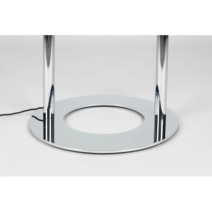 Zuiver Stehlampe Arch Chrome mit Metallfuß und römischem Bogendesign Silber 40x40x135 cm – Bild 7