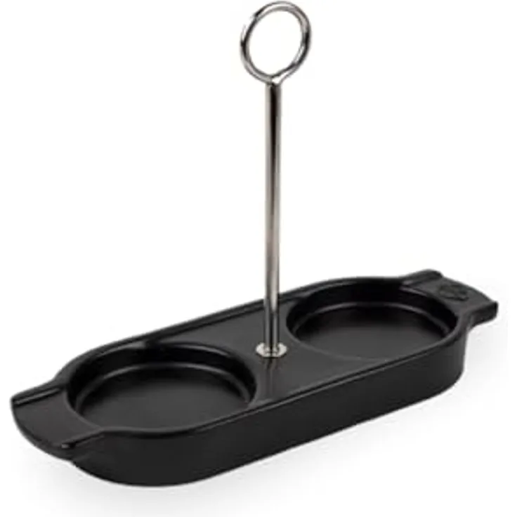 PEUGEOT Trinkflasche Menage LINEA Keramik Schwarz 18cm mit Griff Gewürzmühlen Untersetzer