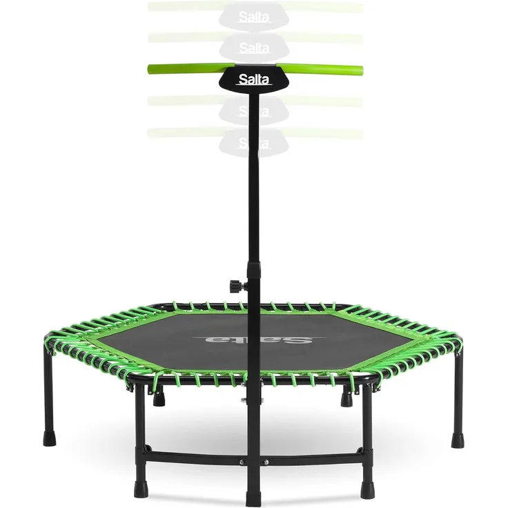 Salta Trampoline Unisex Jugend Fitness Trampoline - Inklusive Griffstange - 128cm