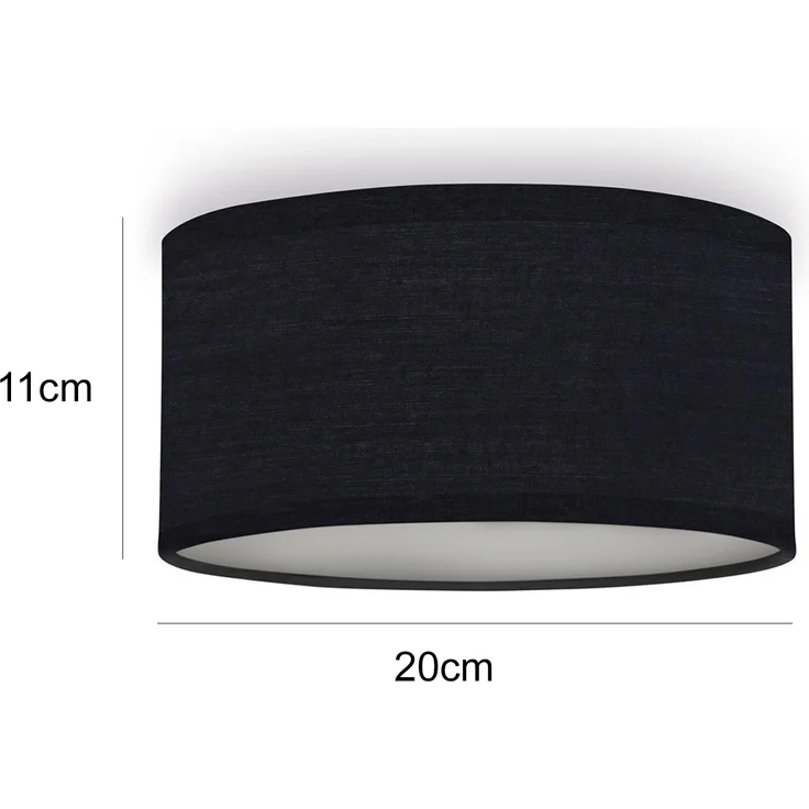 Smartwares Deckenleuchte 20 x 20 x 10 cm Schwarz – Bild 3