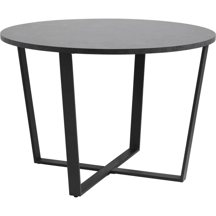 Amst Esstisch Marmor print schwarz